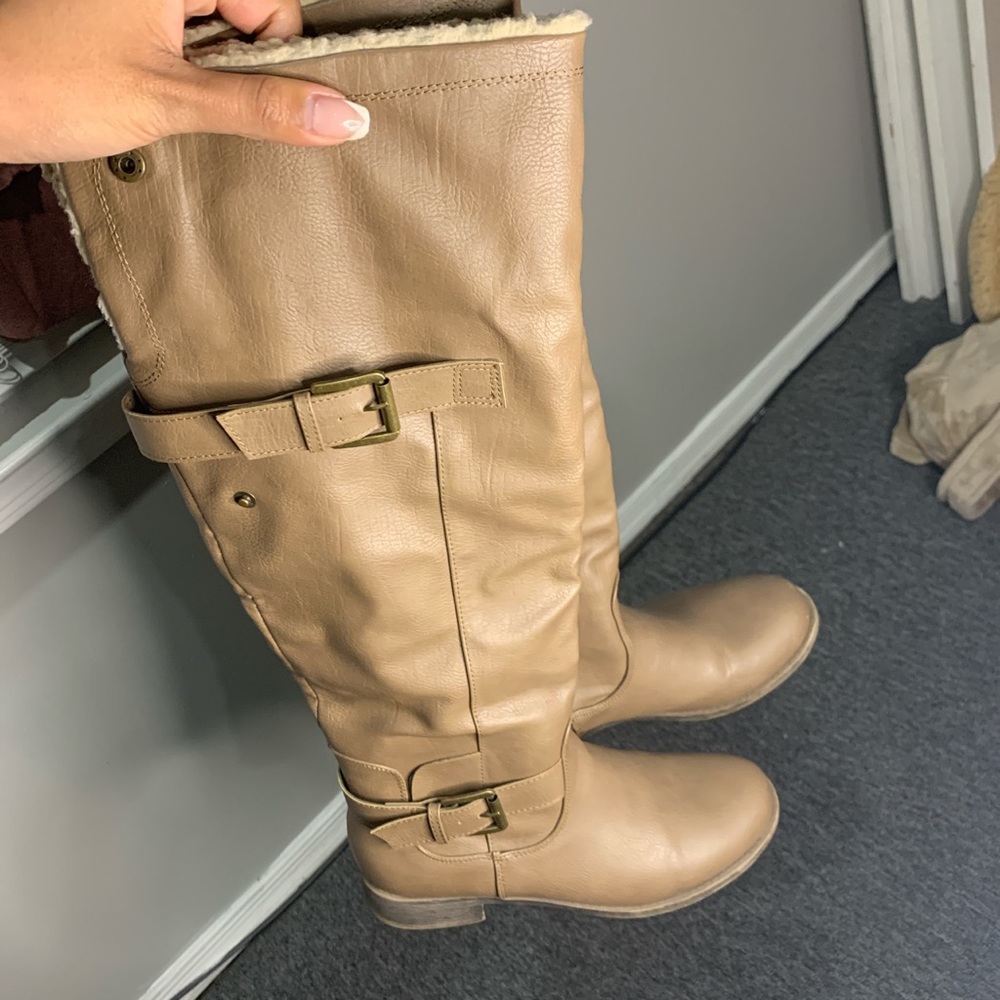 Knee high boots